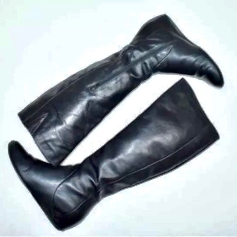 Hidden Sz 9 M Boots Women’s Riding Black Leather